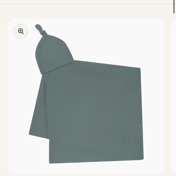 Brave Little Ones Seaside Ribbed Swaddle Set - Picture 2 of 6